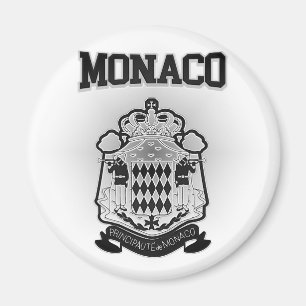 Monaco-Wappen Magnet