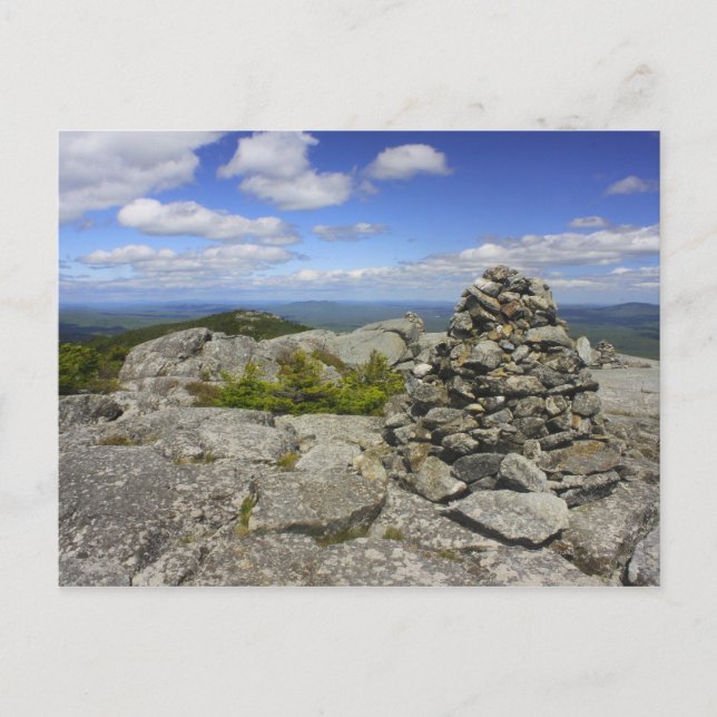 Monadnock Gipfelweg Postkarte (Vorderseite)