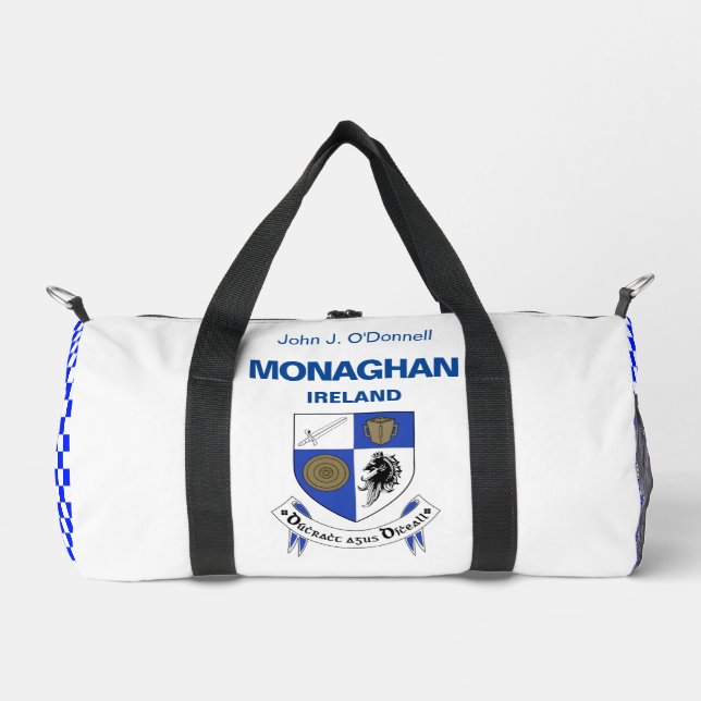 Monaghan Irland - Irisch Personalisiert Duffle Bag (Vorderseite)
