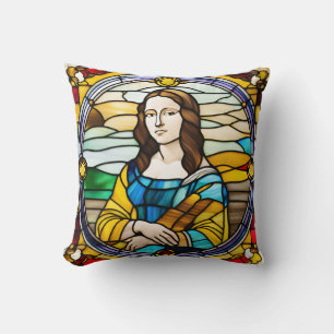 Monalisa Kunststil Kissen