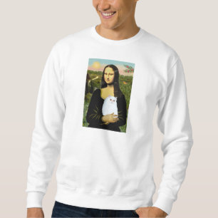 MonaLisa - Weißpersisches Kätzchen #49 Sweatshirt