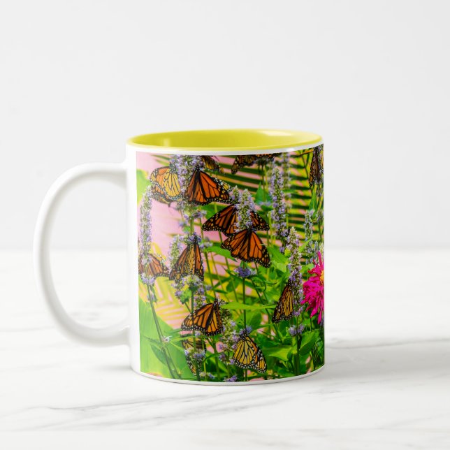 Monarch Butterfells Kaffeemaschine Tasse (Links)
