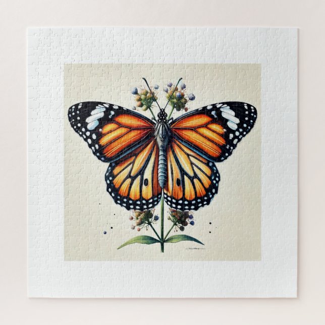 Monarch butterfly 150624IREF111 - Watercolor (Vertikal)