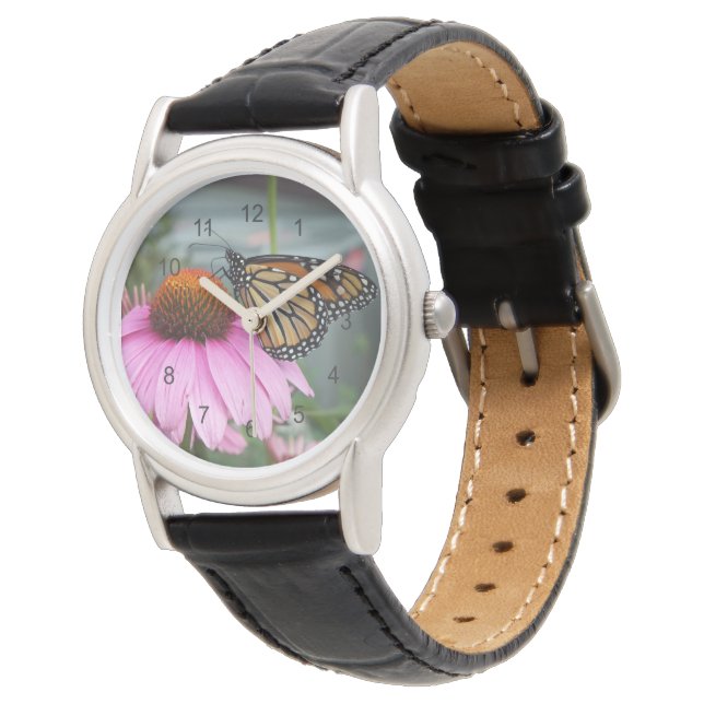 Monarch Butterfly Armbanduhr (Schrägansicht)