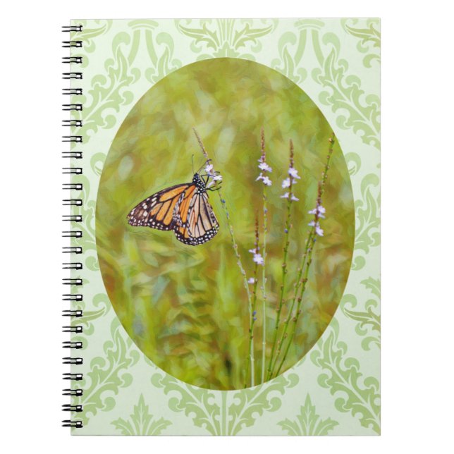 Monarch Butterfly Art Journal Notizblock (Vorderseite)