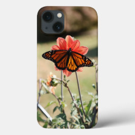 Monarch Butterfly auf einem Dahlia Case-Mate iPhone Hülle