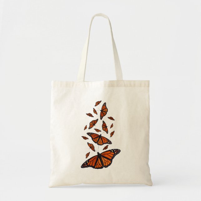 Monarch Butterfly-Bag Tragetasche (Vorne)