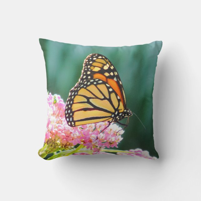 Monarch Butterfly Beauty Kissen (Vorderseite)