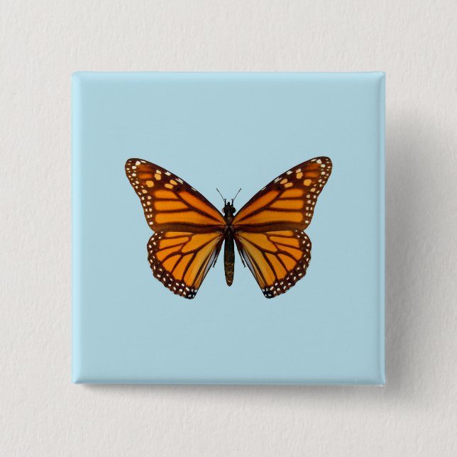 Monarch Butterfly Button (Vorderseite)
