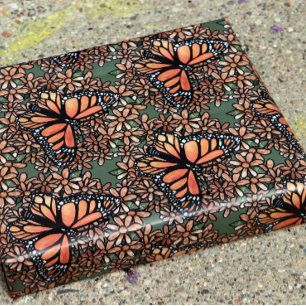 Monarch Butterfly Daisy Art Daisies Monarchs Geschenkpapier Set