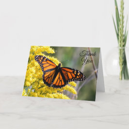 Monarch Butterfly Danke, dass du eine Grußkarte ha Karte