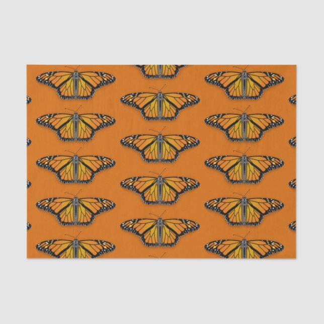 Monarch Butterfly Decoupage Seidenpapier (Vorderseite)