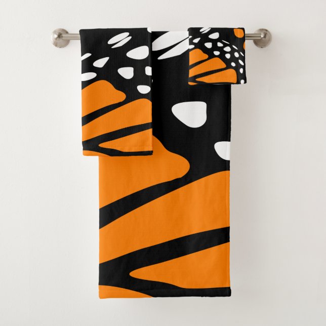 Monarch Butterfly Design - Handtuchdesign Set (Insitu)