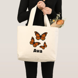 Monarch Butterfly Design - Jumbo-Tasche Jumbo Stoffbeutel