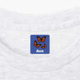 Monarch Butterfly Design - Kleiner Platz Kleidung  Etiketten