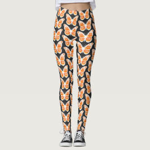 Monarch Butterfly Design - Leggings