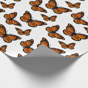 Monarch Butterfly Design - Matt Wrapping Paper Geschenkpapier