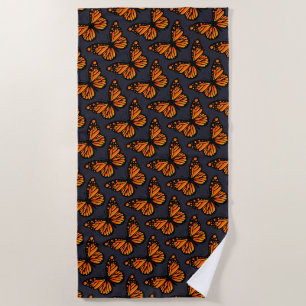 Monarch Butterfly Design - Strandtuch