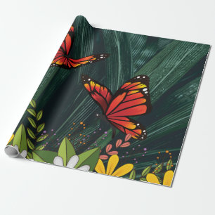 Monarch Butterfly Feb 6_21 Geschenkpapier