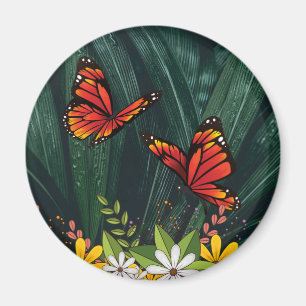 Monarch Butterfly Feb 6_21 Magnet