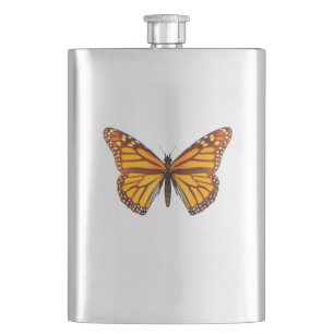 Monarch Butterfly Flachmann