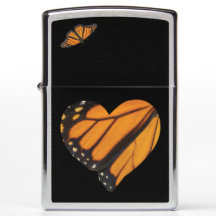 Monarch Butterfly Flügel Herz