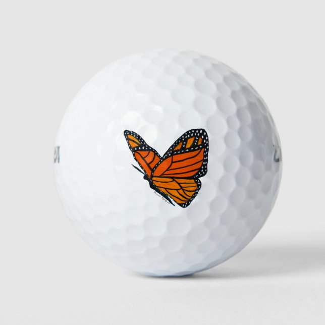 Monarch Butterfly Golfball (Vorderseite)