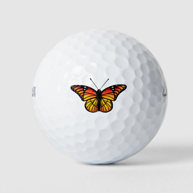 Monarch Butterfly Golfball (Vorderseite)
