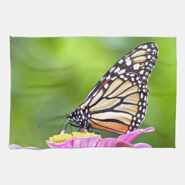 Monarch Butterfly Handtuch (Horizontal)