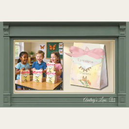 Monarch Butterfly Heart Watercolor Valentine Geschenkschachtel