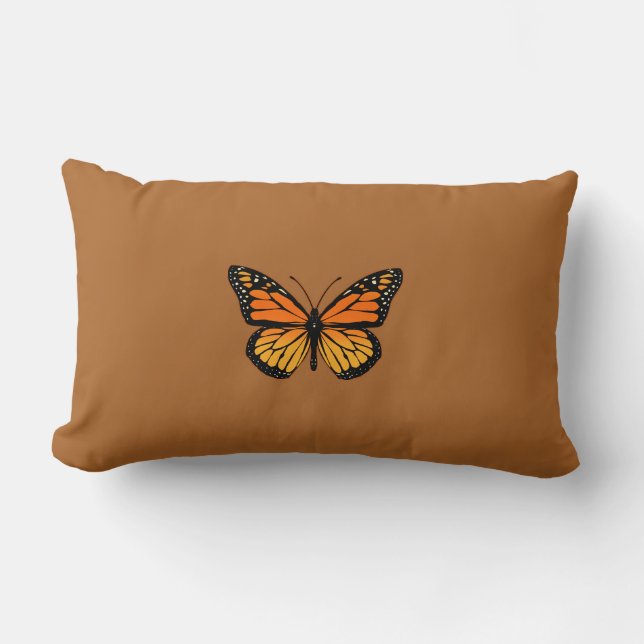 Monarch Butterfly Joy Lendenkissen (Vorderseite)