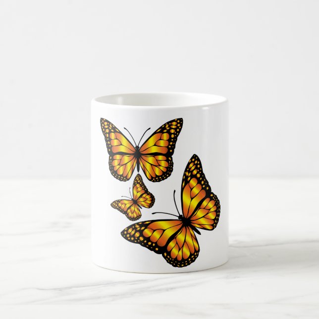 MONARCH BUTTERFLY KAFFEETASSE (Mittel)