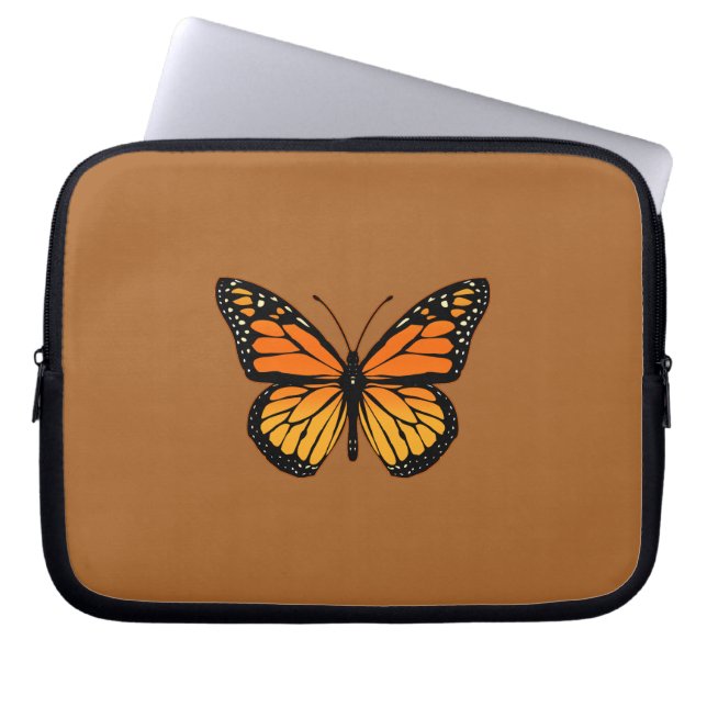 Monarch Butterfly Laptopschutzhülle (Vorderseite)