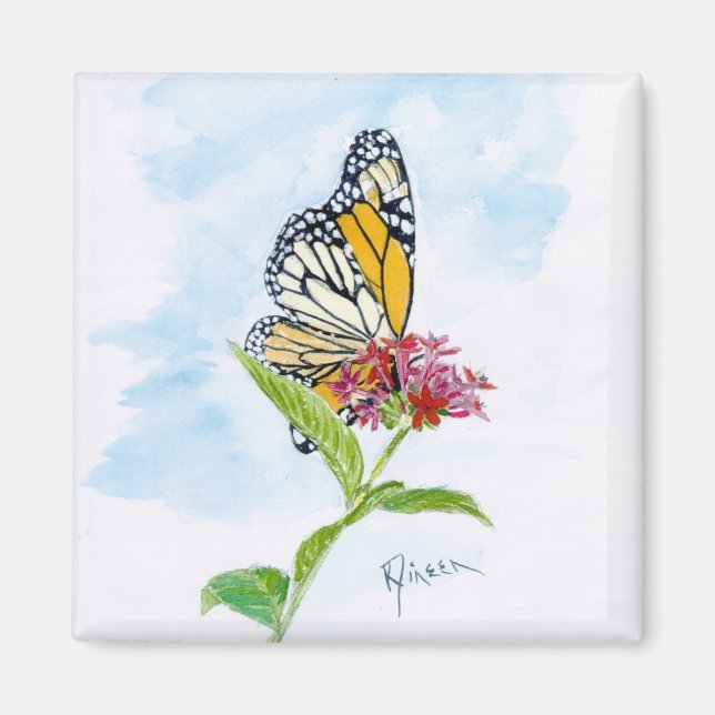 Monarch Butterfly Magnet (Vorne)
