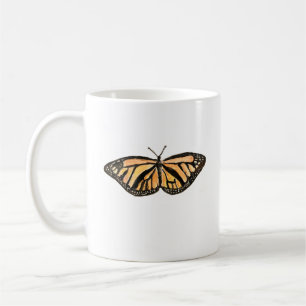 Monarch Butterfly Malinsekt Kaffeetasse