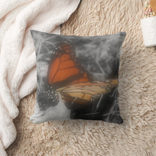 Monarch Butterfly Nature Kissen (Decke)