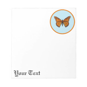 Monarch Butterfly Notizblock