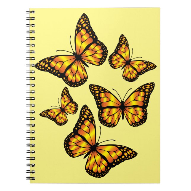 MONARCH BUTTERFLY NOTIZBLOCK (Vorderseite)