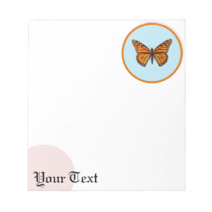 Monarch Butterfly Notizblock