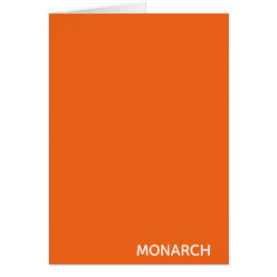 Monarch butterfly orange color name