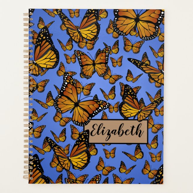 Monarch Butterfly Persönlicher Planer (Vorderseite)