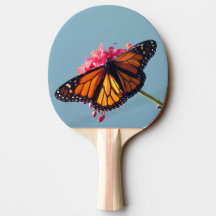 Monarch Butterfly - Ping Pong Paddle