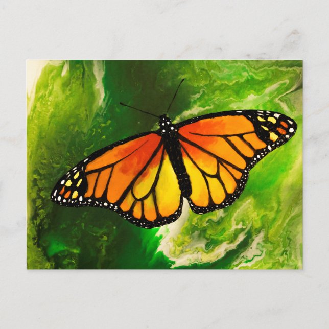 Monarch Butterfly Postkarte (Vorderseite)