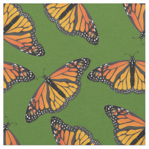 Monarch Butterfly Schmetterlingsgewebe Stoff