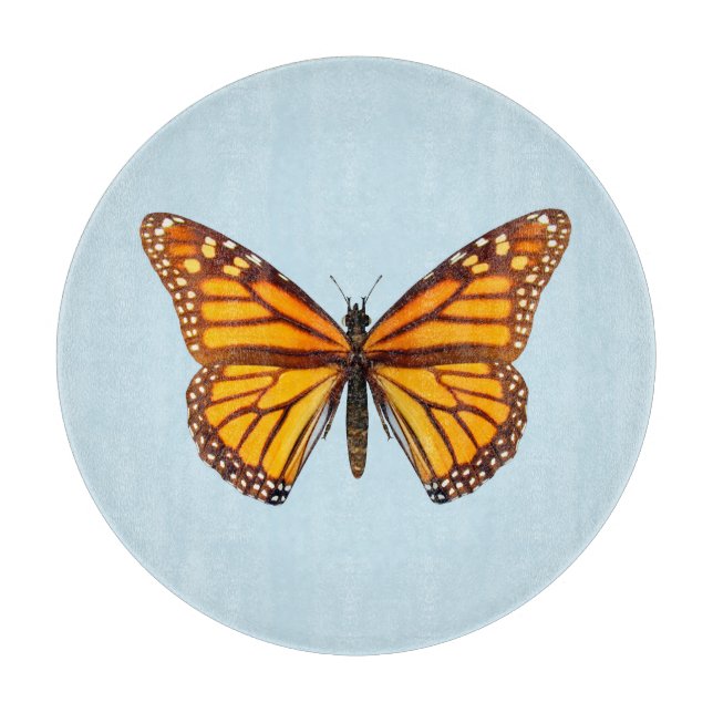 Monarch Butterfly Schneidebrett (Vorderseite)