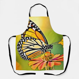 Monarch Butterfly Sip Design Schürze