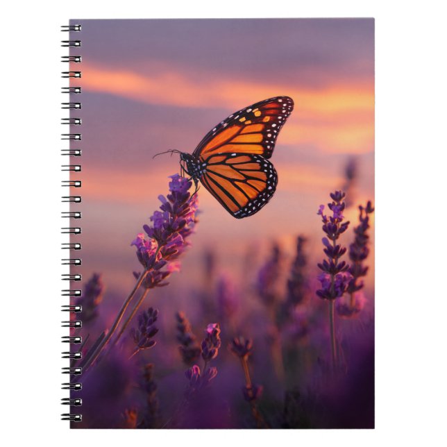 Monarch Butterfly-SonnenschutzNotebook Notizblock (Vorderseite)
