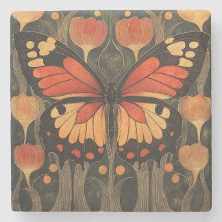Monarch Butterfly Steinuntersetzer