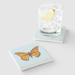 Monarch Butterfly Steinuntersetzer