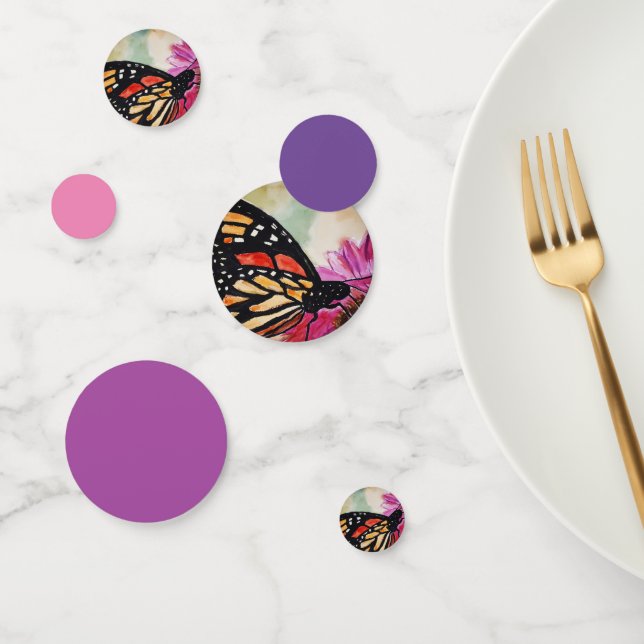 Monarch Butterfly Table Confetti Konfetti (Gruppe)